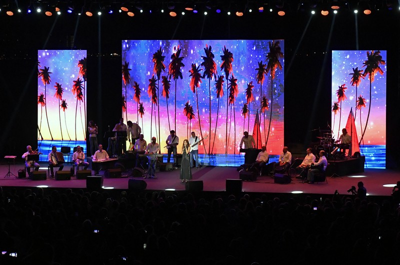 Nancy Ajram at Sidon International Festival